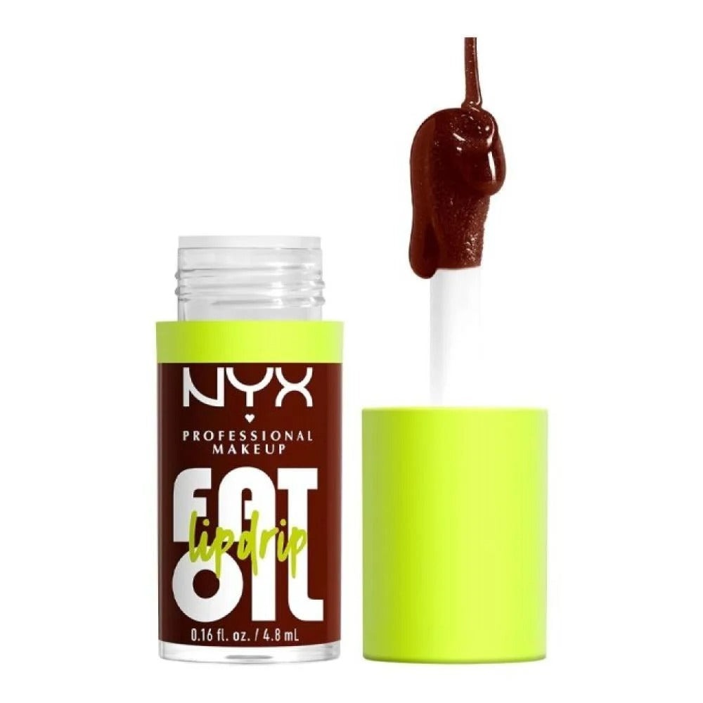 NYX Fat Oil Lip Drip Shade 08 Status Update - Hydrating Tinted Lip Gloss 4.8ml