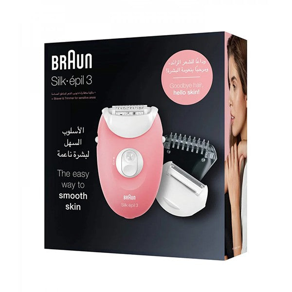 Braun bodygroom silk épil 3 se 3440 3