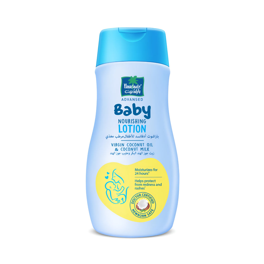 Parachute Baby Lotion 200ml Advansed Moisturizing And Nourishing With Virgin Coconut Oil And Coconut Milk