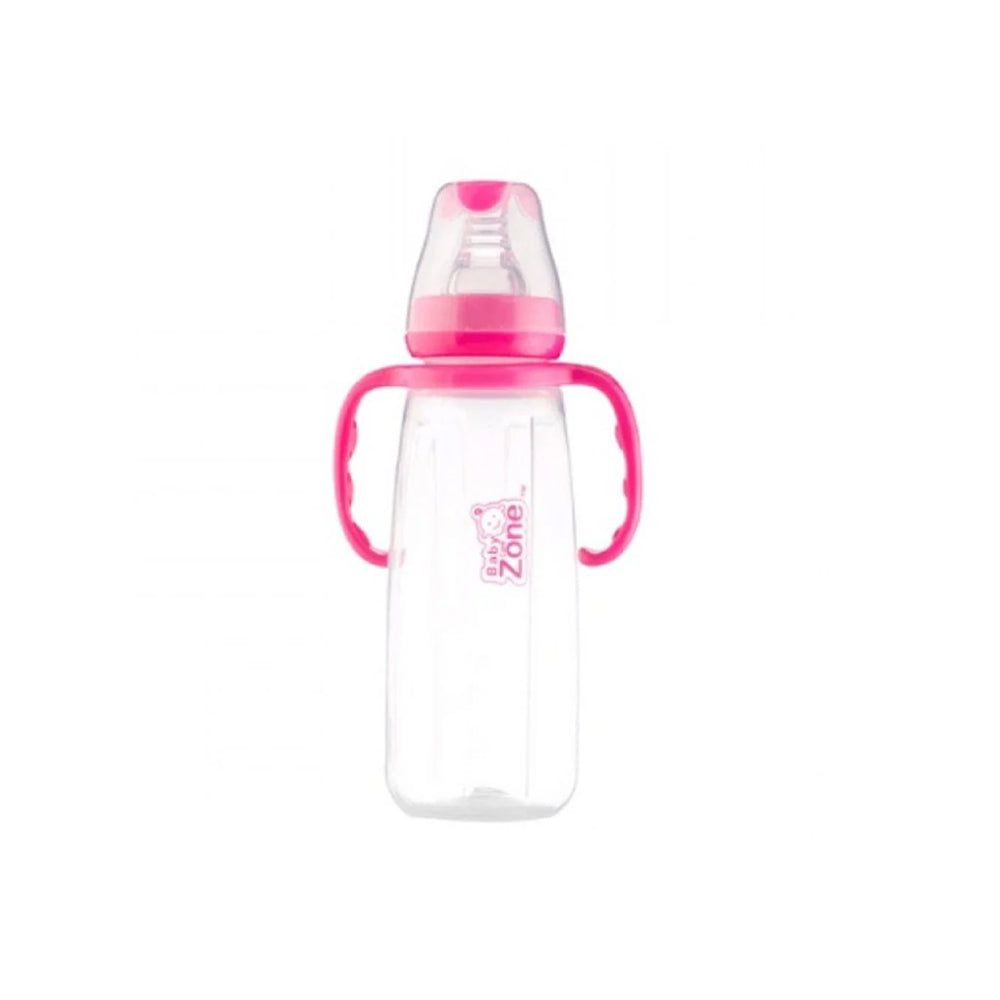 Baby Care Zone Plastic Feeding Bottle – Durable Lightweight Infant Bottle