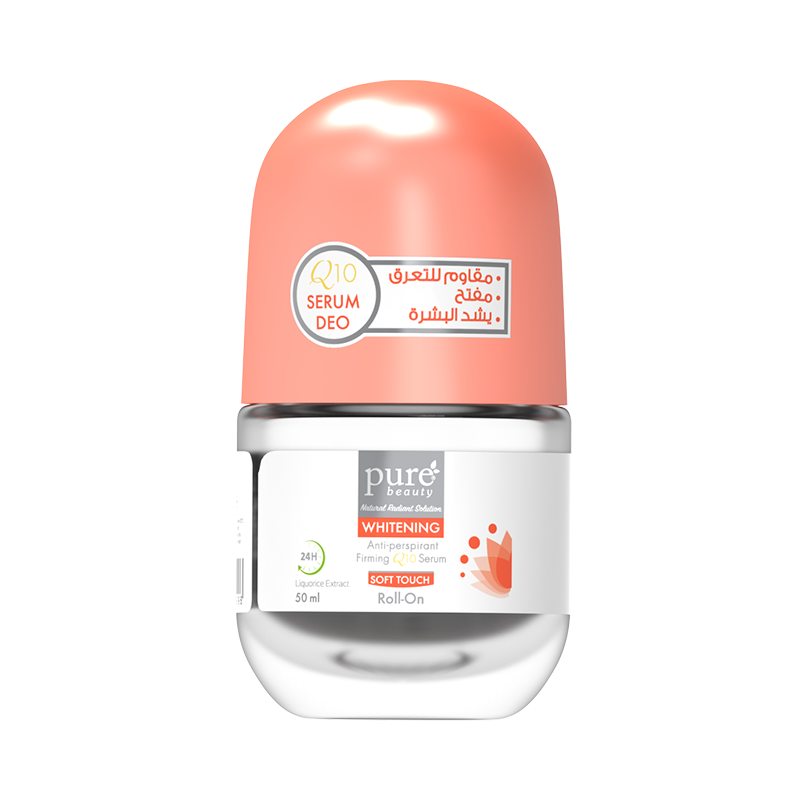 Purebeauty Whitening  Roll on Q10 Serum 50ml Soft Touch