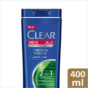 Clear Shampoo Herbal Fusion For Men 400 ml