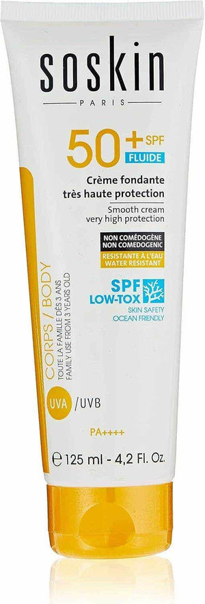 SOSKIN Smooth Cream Very HighProtection SPF50Plus  125 ML