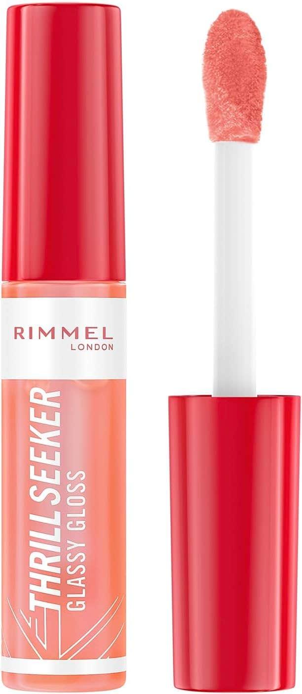RIMMEL RIM THRILL SEEKER GLASSY GLOSS​ - 250 Peachy vides