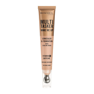 RIMMEL MULTITASKER WAKE ME UP FOUNDATION and CONCEALER 025 ROSE IVORY