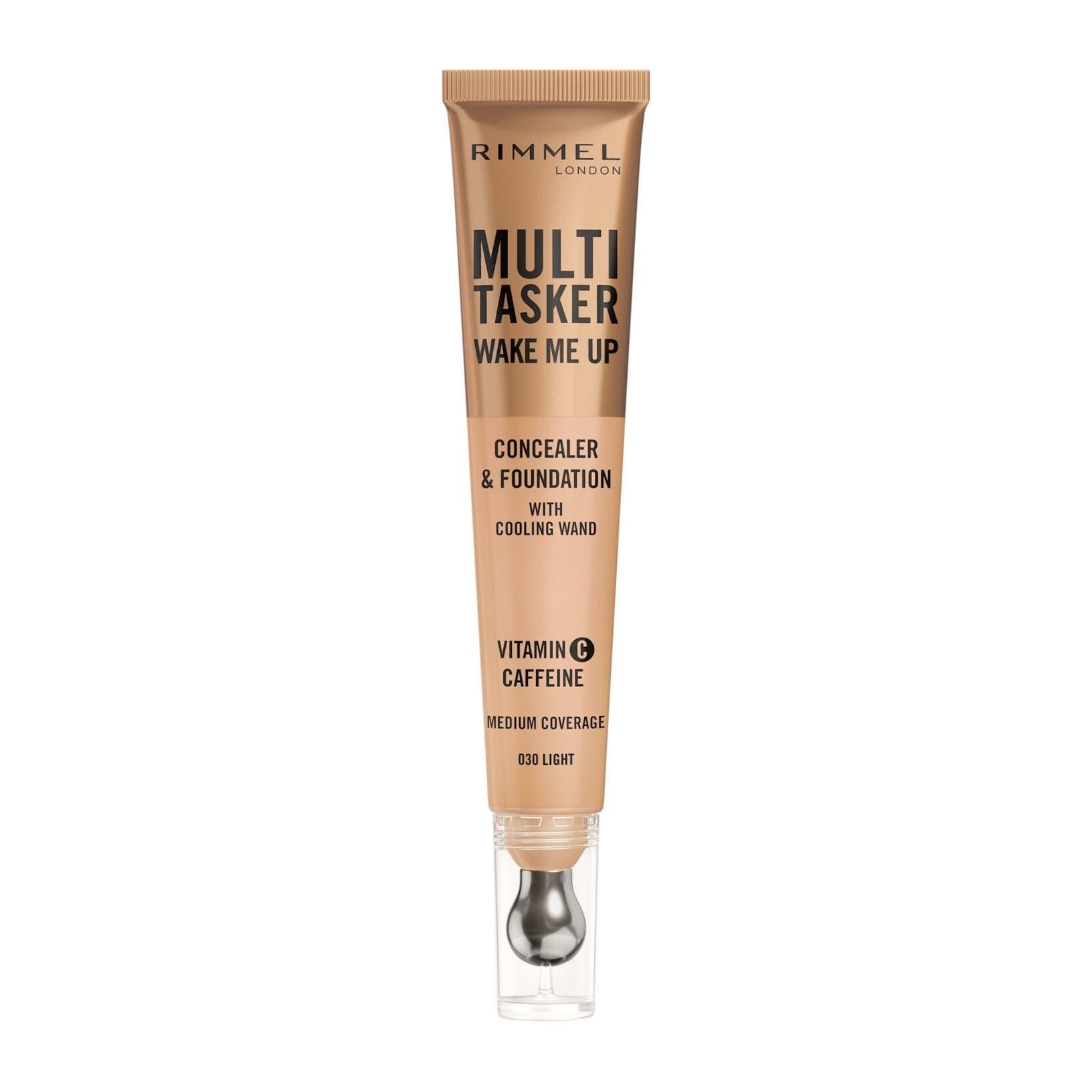 RIMMEL MULTITASKER WAKE ME UP FOUNDATION and CONCEALER 030 LIGHT