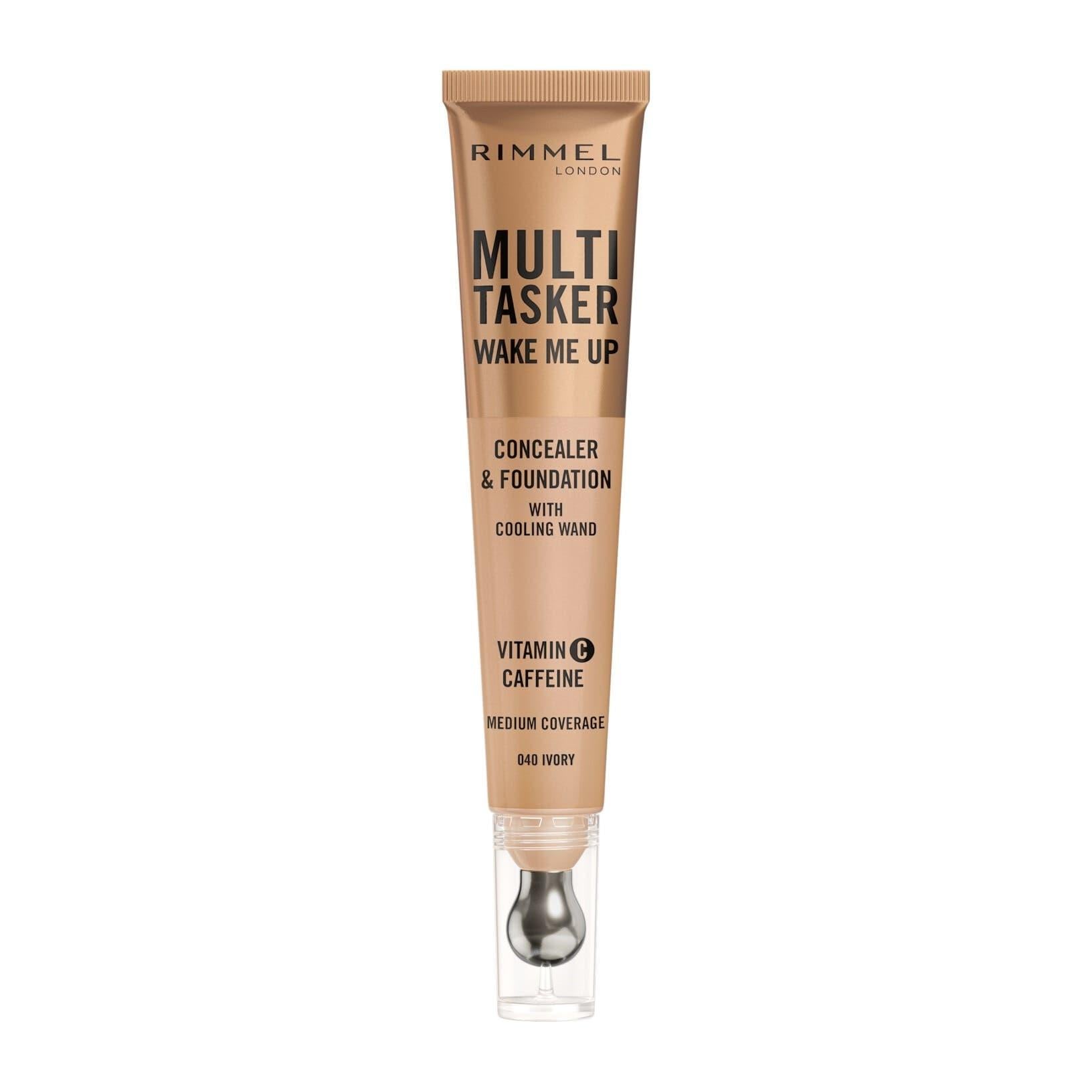 RIMMEL MULTITASKER WAKE ME UP FOUNDATION and CONCEALER 040 IVORY