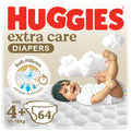 Huggies Extra Care Size 4 plus  10 16 kg Jumbo Pack 64 Diapers