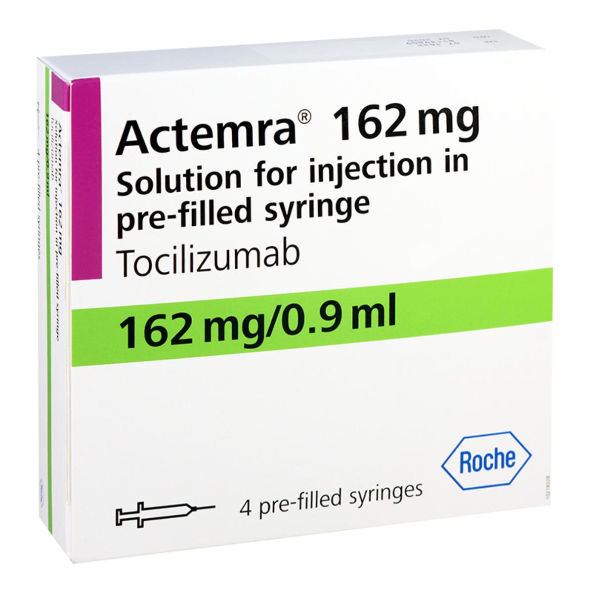 ACTEMRA 162 mg/0.9 ml solution for injection in pre-filled syringe
