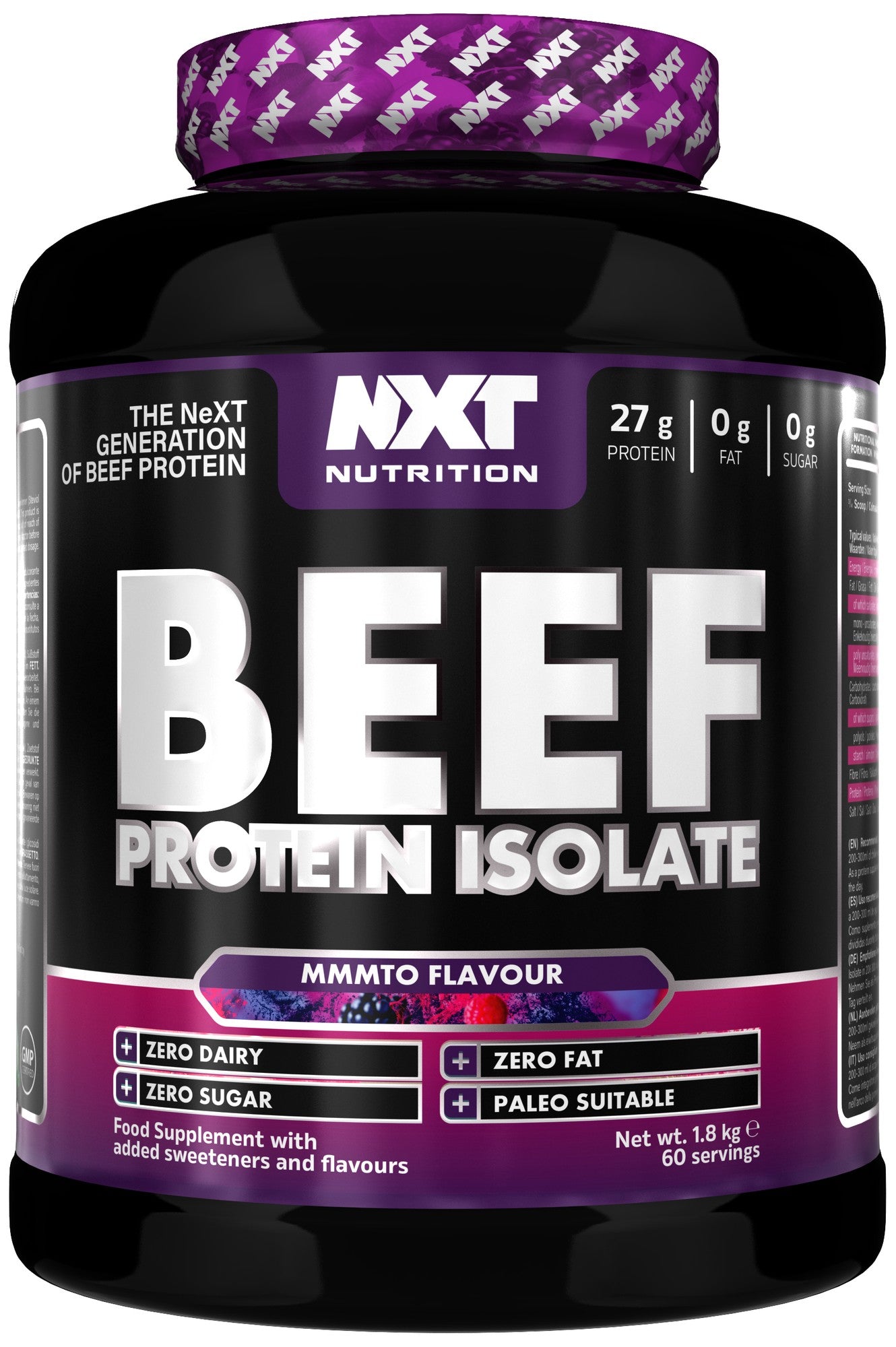 NXT Beef Protein Isolate – موهيتو 1.8 كيلو