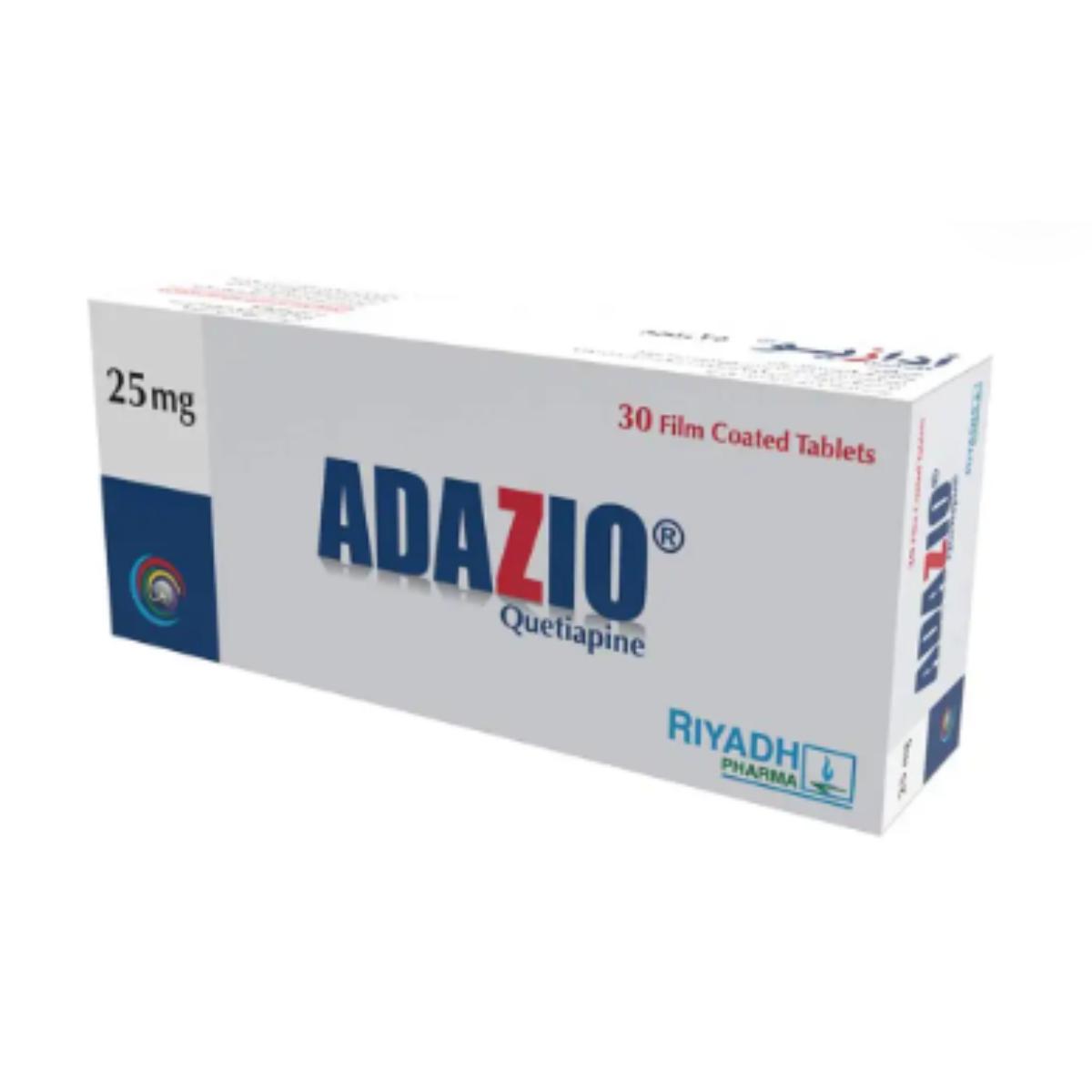 Adazio 25 Mg 30 Tablets