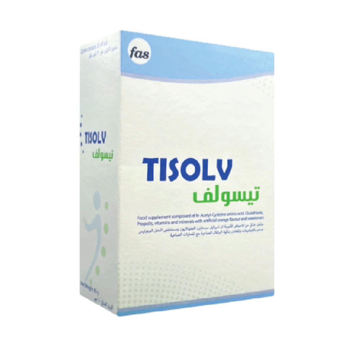 TISOLV  30' EFF TABLETS