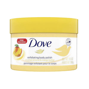 Dove Exfoliating Body Polish - Crushed Almond & Mango Butter 298g