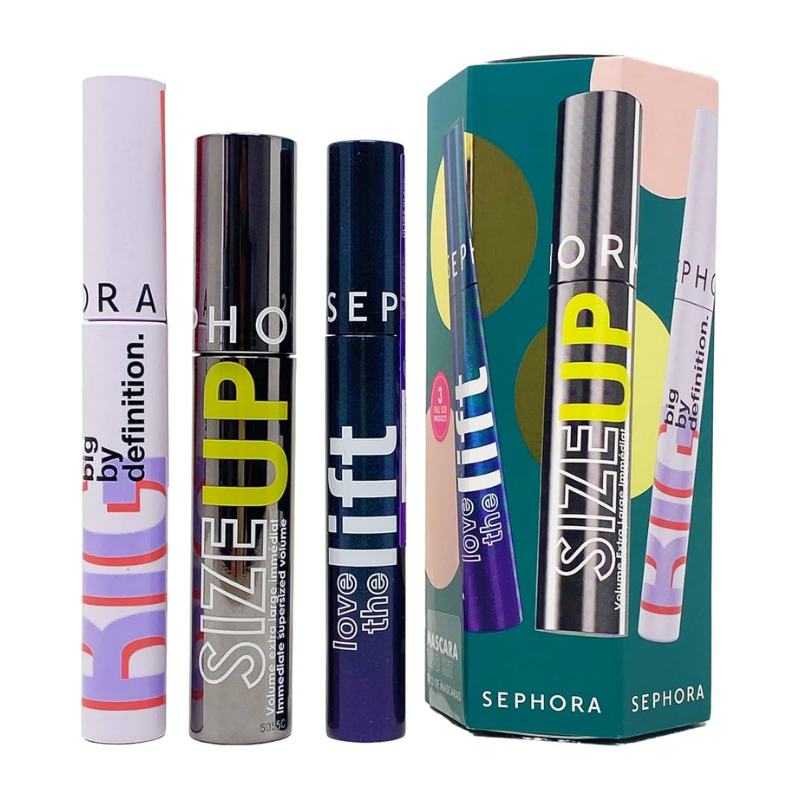 Sephora trio of mascaras – 3 mascaras, 3 effects volume