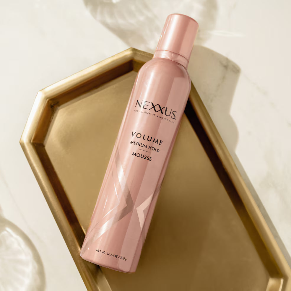 Nexxus Mousse Plus Volumizing Foam | Lightweight Hair Lift for Fine Hair