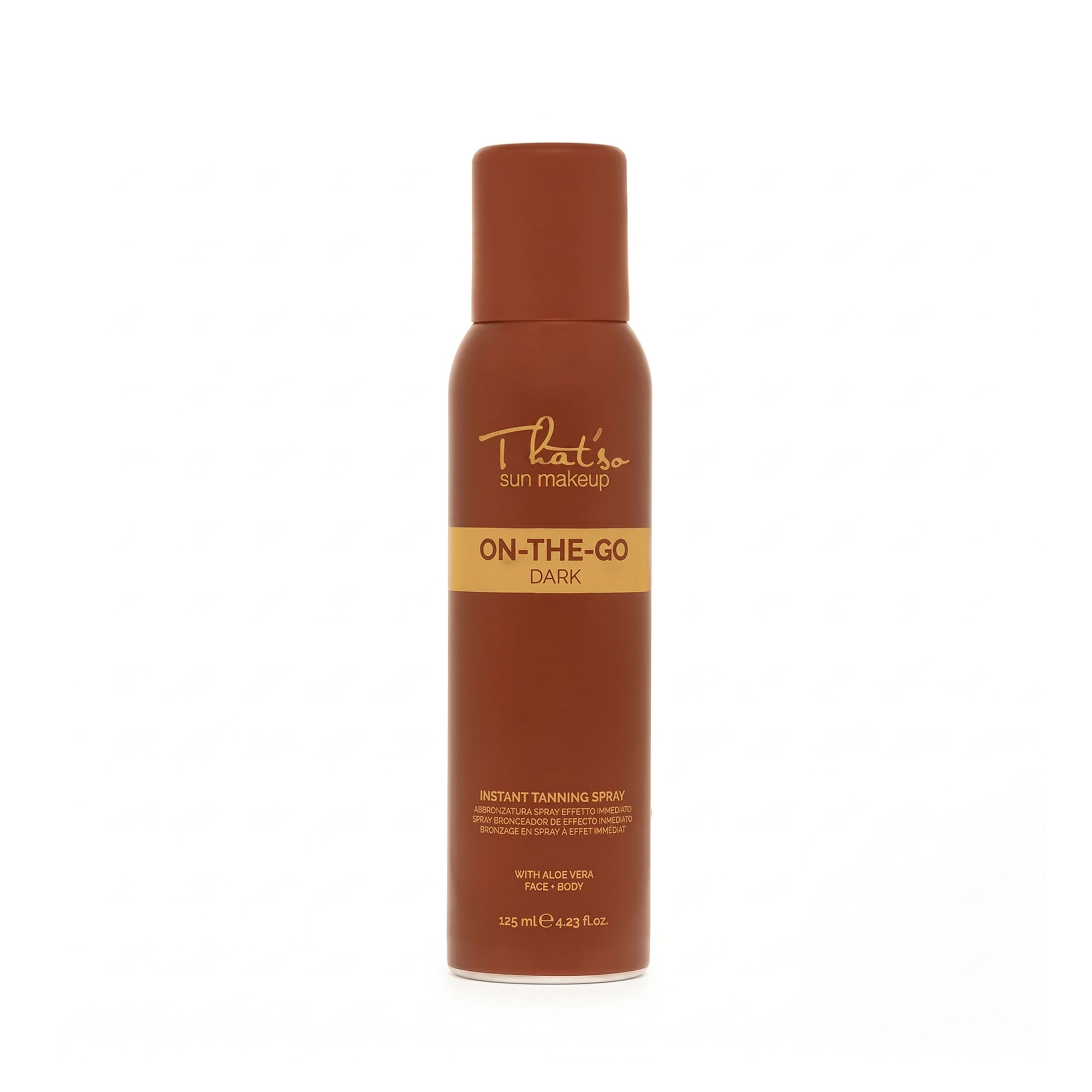 That'so On The Go Instant Self Tanning Spray - Dark Bronze 125ml