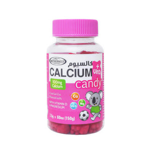 Mothernest Calcium Magnesium and Vitamin D Gummy, 60 Pieces, 150g