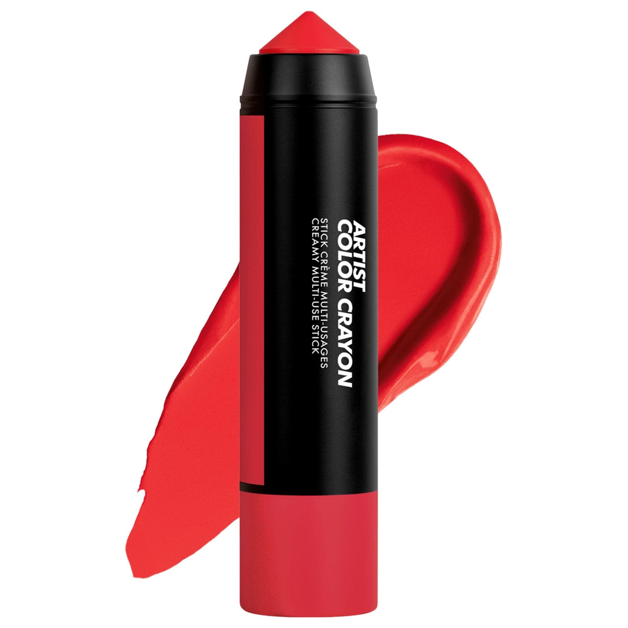 make up for ever artist color crayon – multi use stick – flaming hot red / bright red – matte