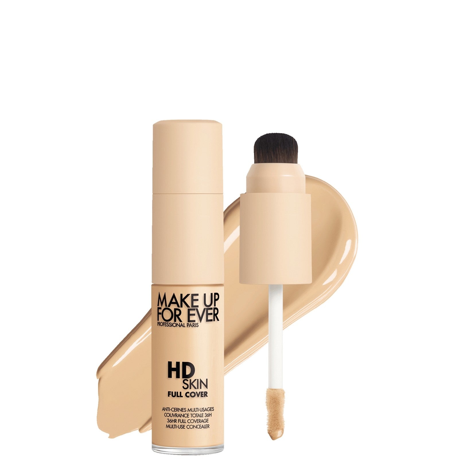 make up for ever hd skin full cover concealer – 1y08 (9ml)