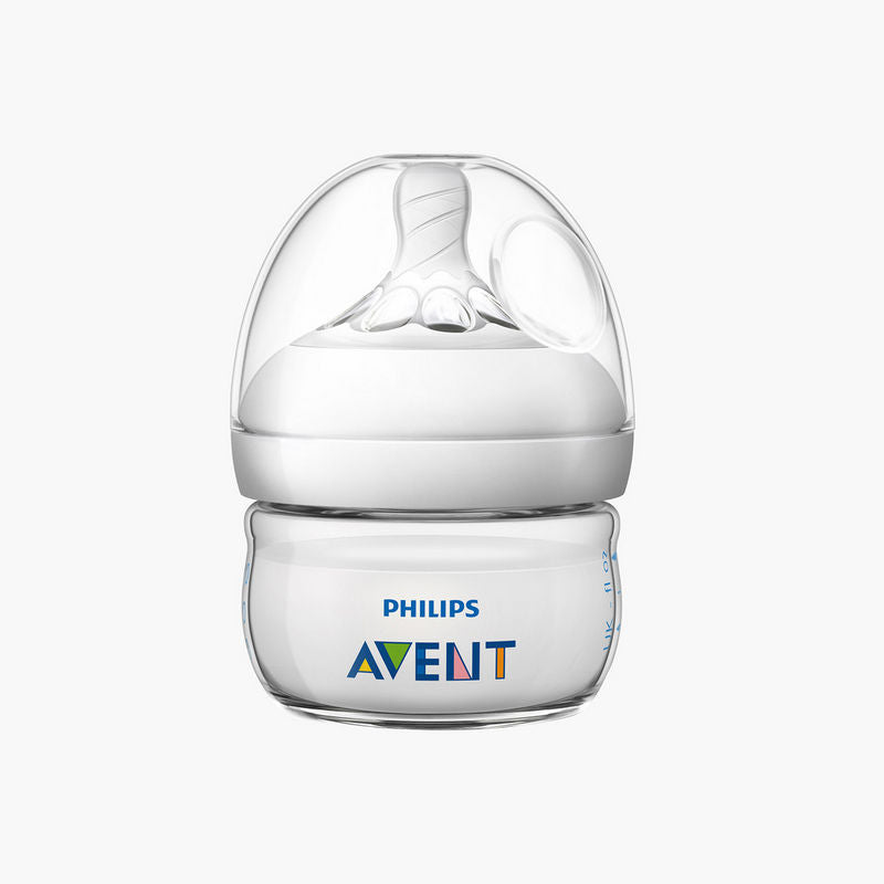 Philips avent natural ultra soft plastic bottle for newborns 60ml