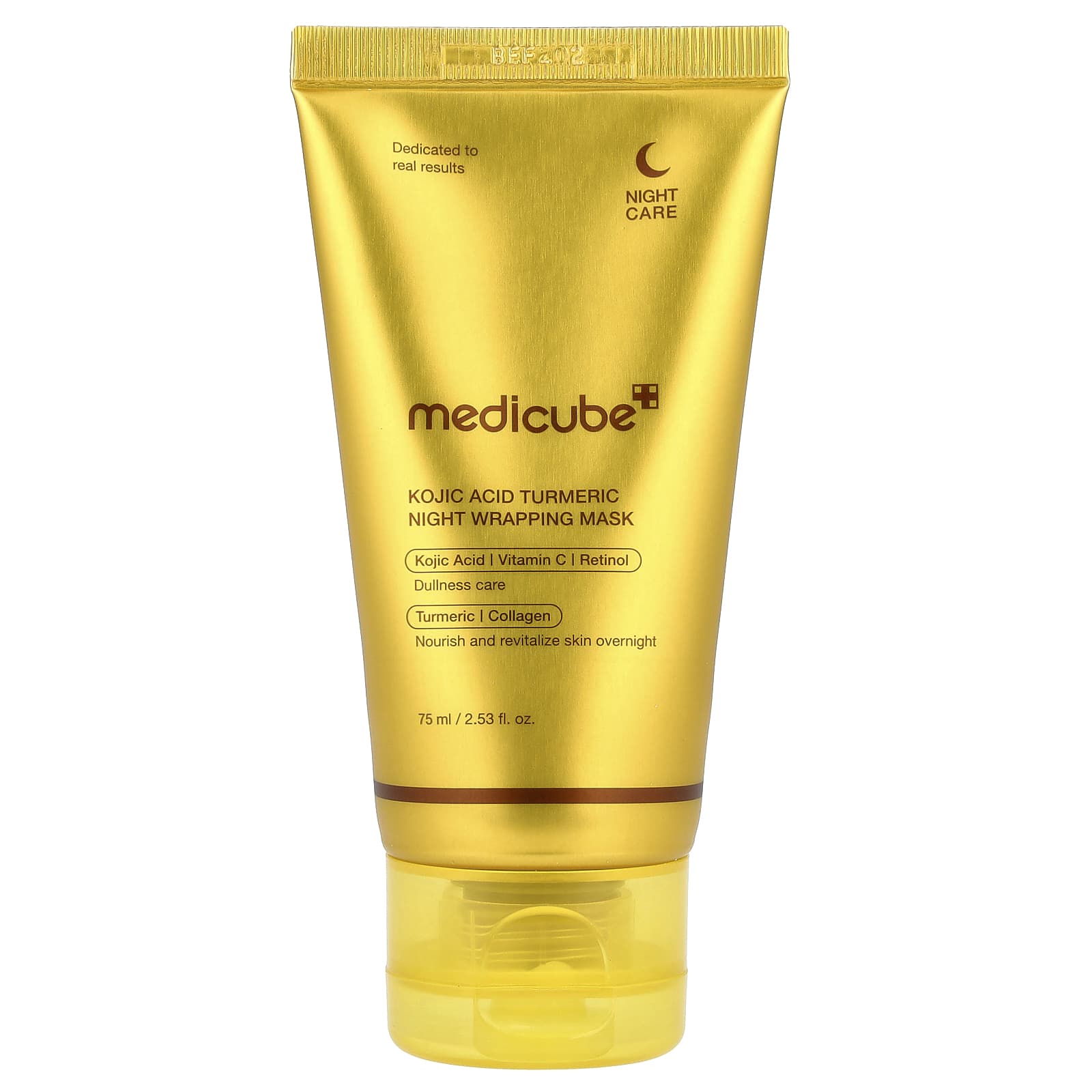 Medicube, Kojic Acid Turmeric Night Wrapping Beauty Mask