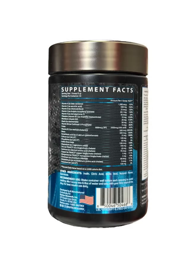 Nutrex Vitadapt Sports Multivitamin - Orange Flavor Powder 150g