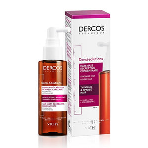 Vichy hair spray 100ml dercos densi concentrate for hair growth enhancement