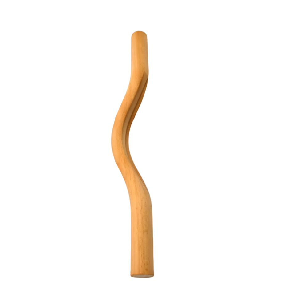 Max Dona Massage Tool Curved Wooden For Back And Body