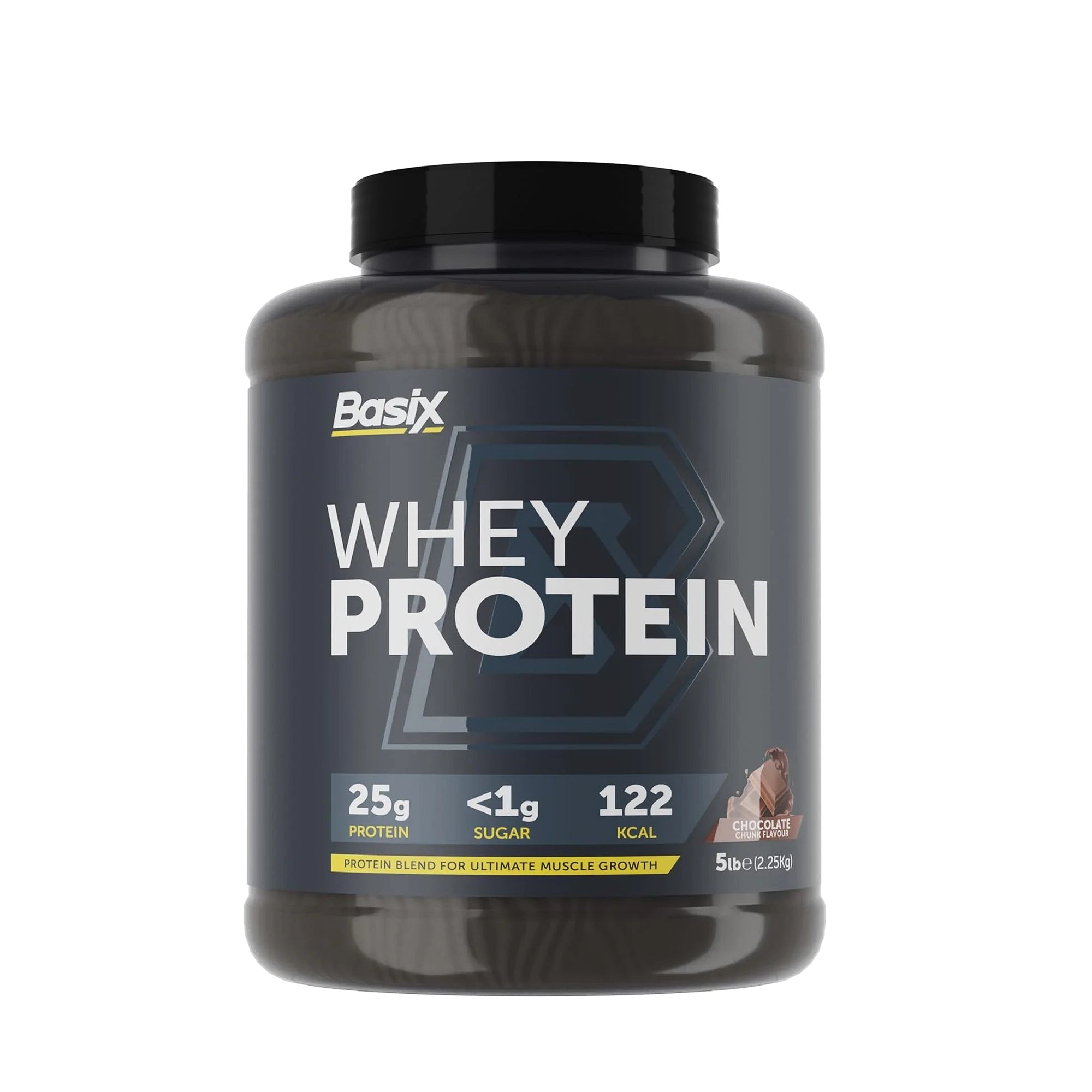 Basix Muscle Whey Protein Chocolate Chunk 5 LB