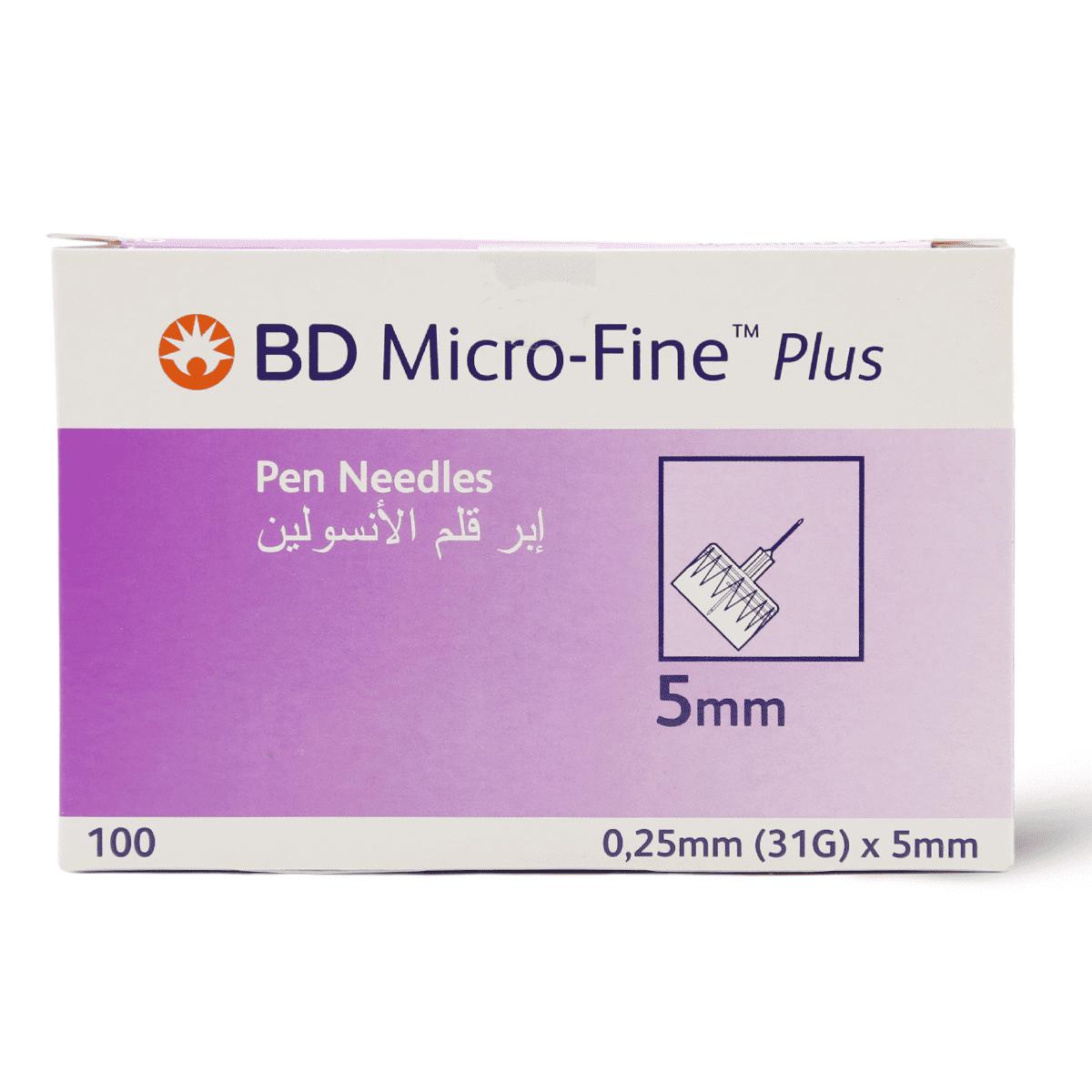 BD Micro-Fine Plus  31Gx 5mm EMA 100BOX