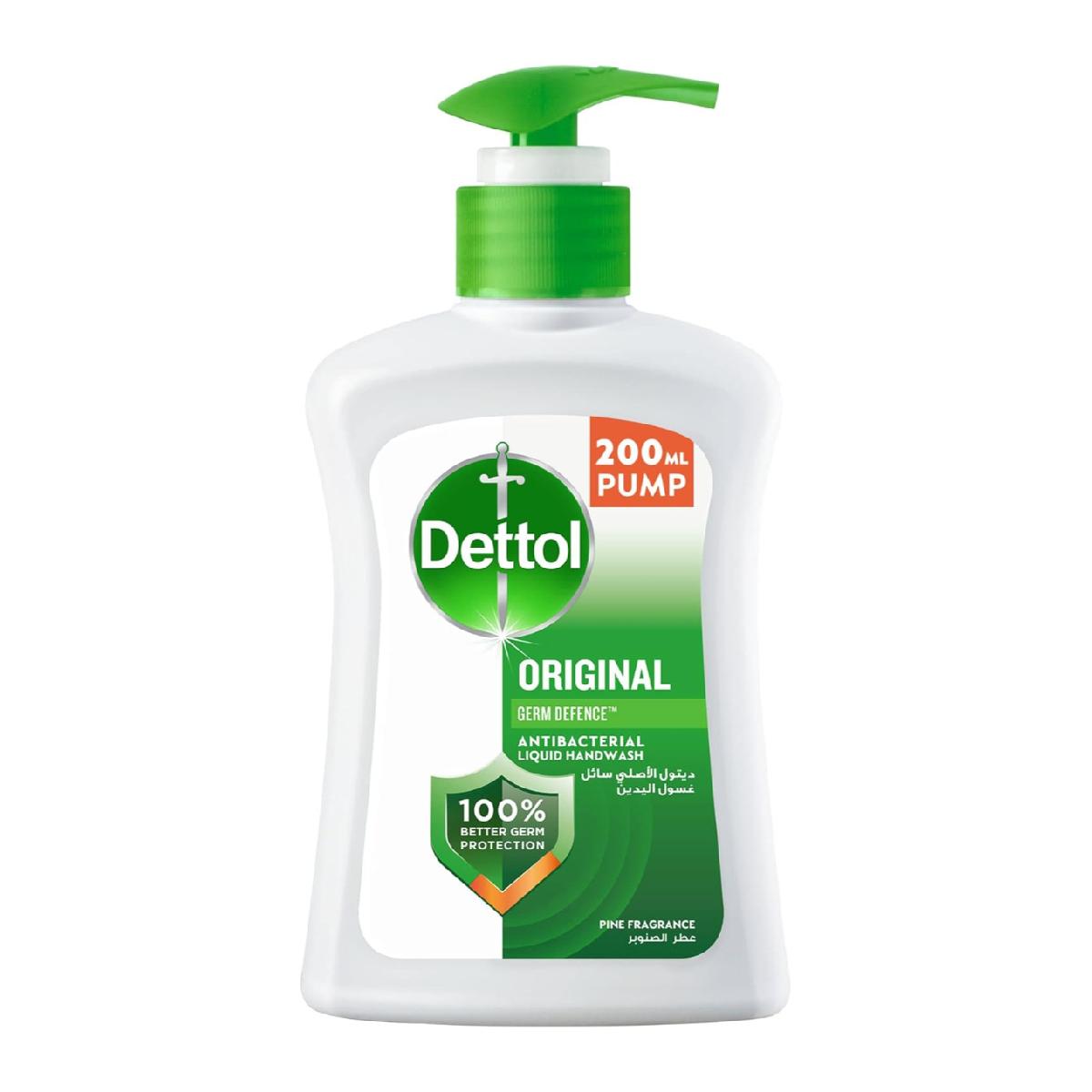 Dettol Hand Wash Original (Pump) 250/200 Ml