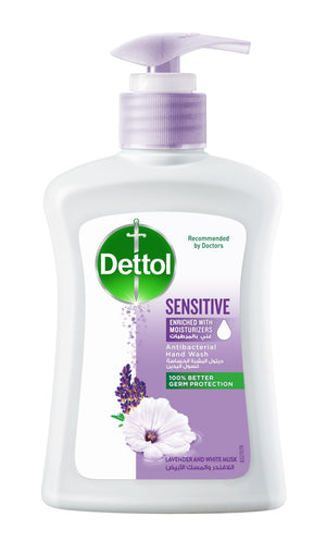 Dettol Liquid Soap Sensitive (Pump) 250/200 Ml