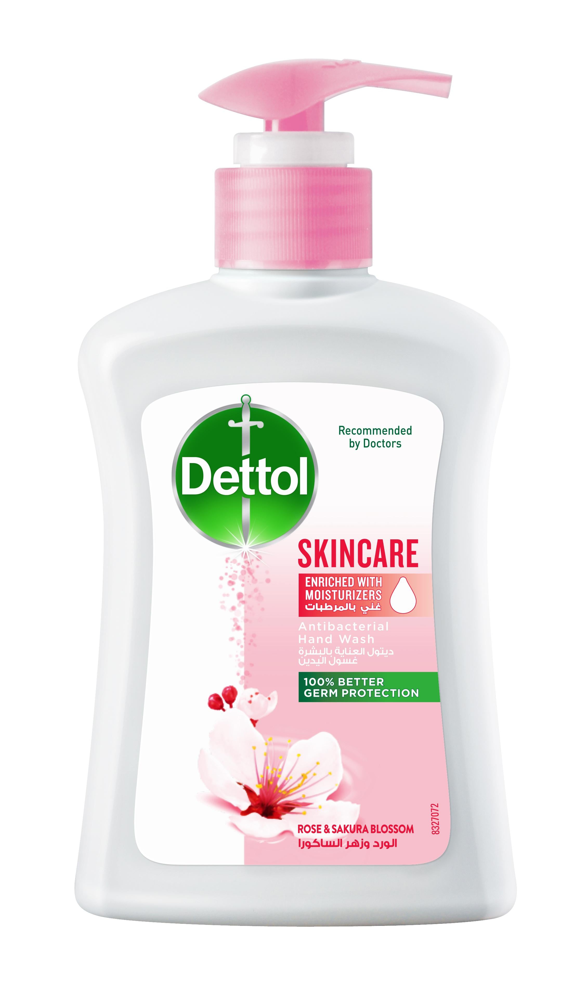 Dettol Liquid Soap Skin Care (Pump) 250/200 Ml