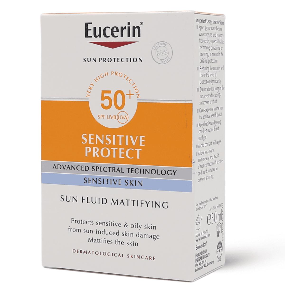 EUCERIN Sun Fluid Mattifying SPF50Plus 50ML