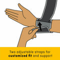 sport wrap around wrist support Beige  -adjustable-46709EN