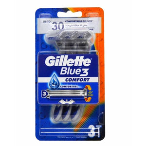 Gillette Razor blue 3 Comfort Card