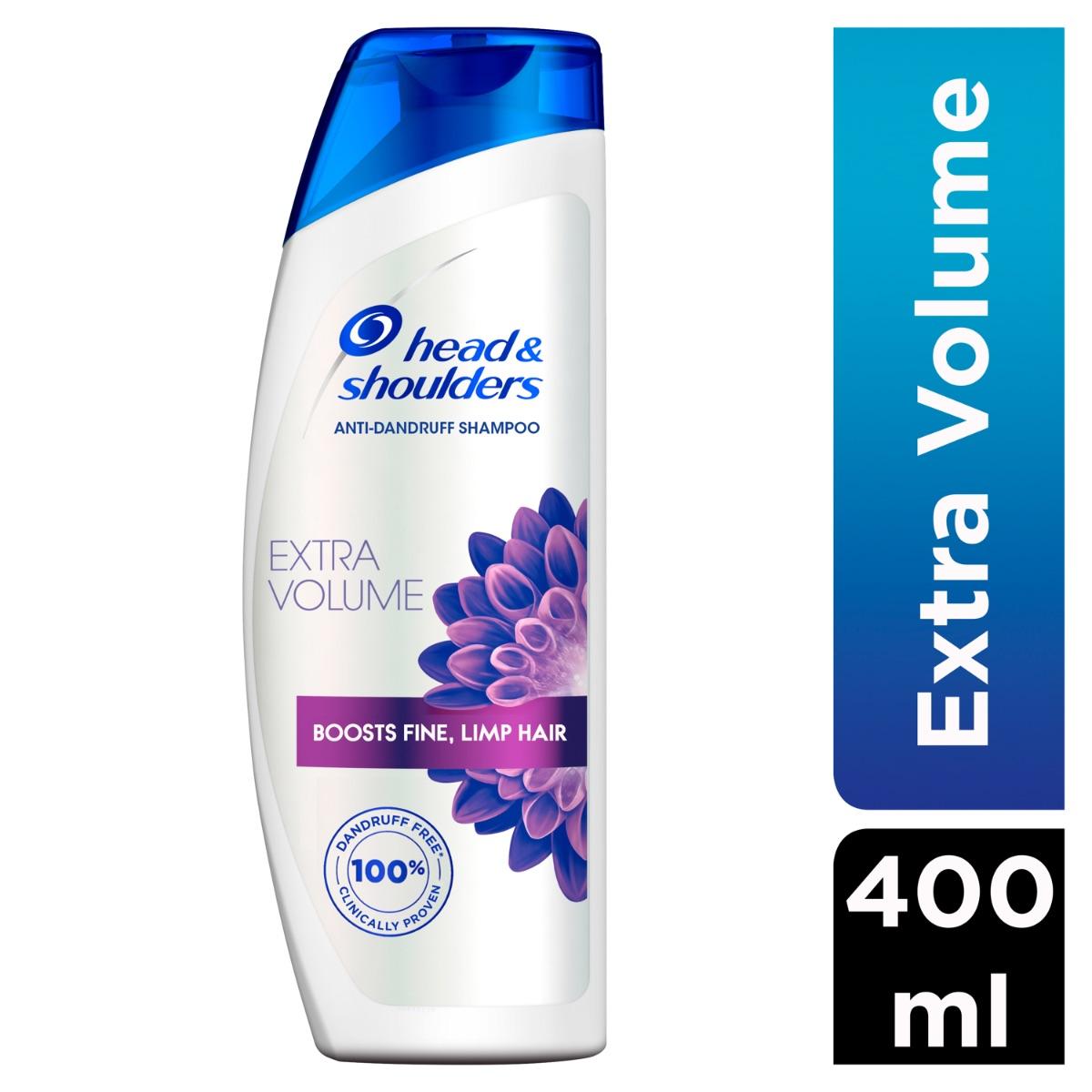 Head and Shoulders Shampoo Extra Volume Fine Limp Hair 400 ml
