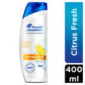 Head and Shoulders Shampoo Citrus Fresh Greasy Hair 400 ml