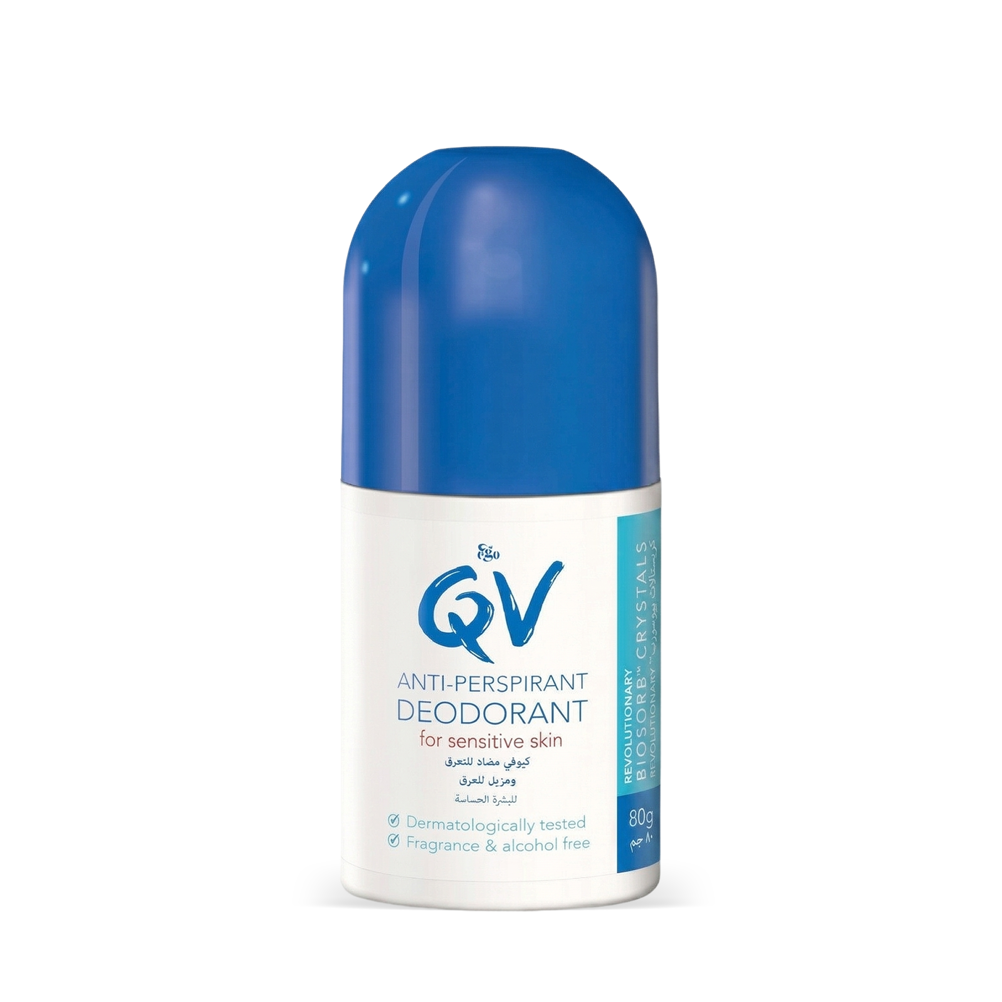 QV Antiperspirant & Deodorant Roll-On for Sensitive Skin - 80 gm