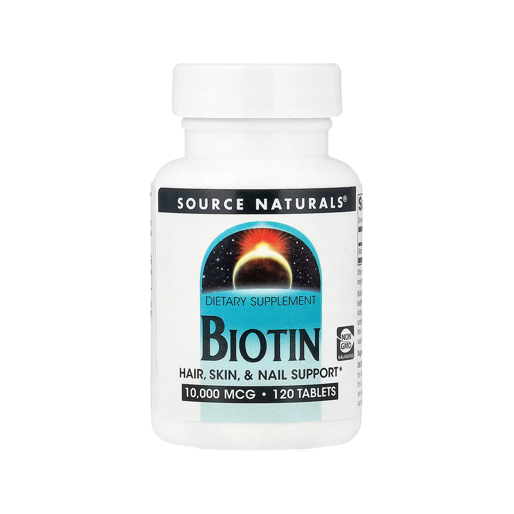 Source Naturals Biotin 10,000mcg - 120 Tablets
