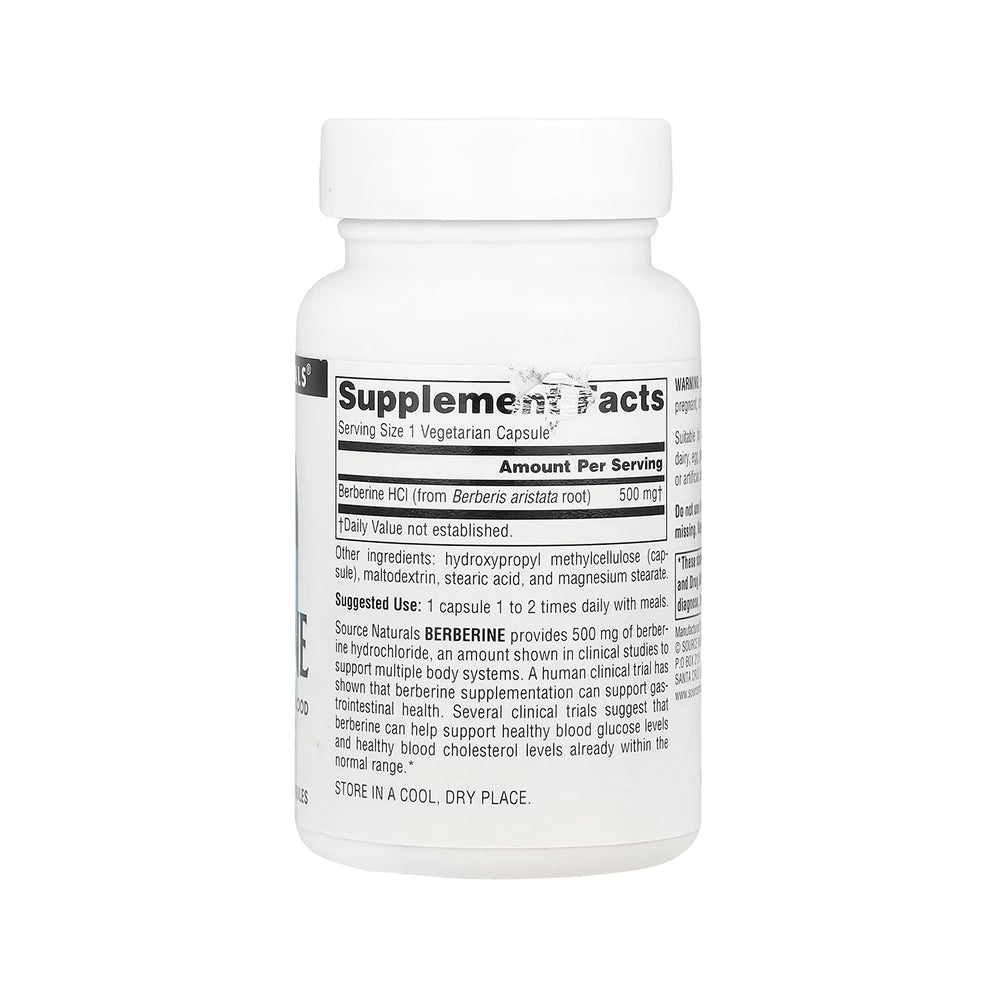 Source Naturals Berberine 500mg - 30 Veg Caps