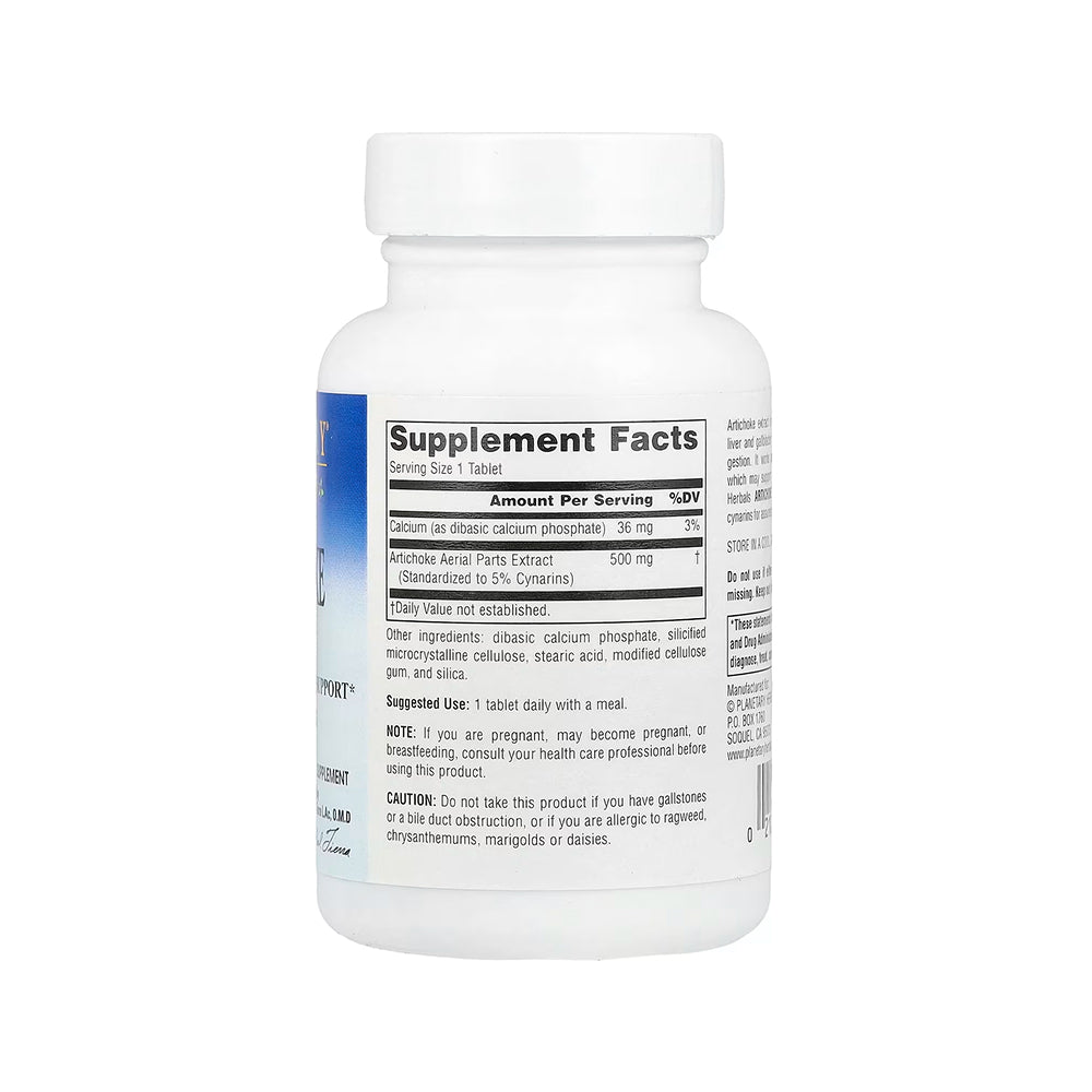 Planetary Herbals Artichoke Extract 500mg - 60 Tablets