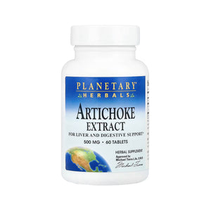 Planetary Herbals Artichoke Extract 500mg - 60 Tablets
