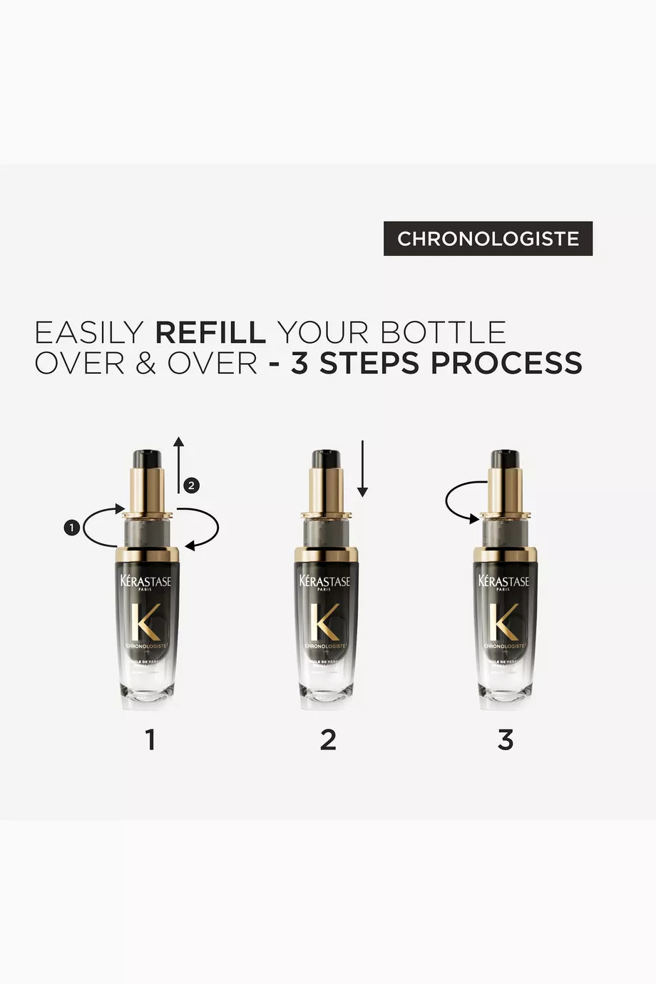 Kérastase Chronologiste L'Huile Refill Hair Oil Serum 75ml