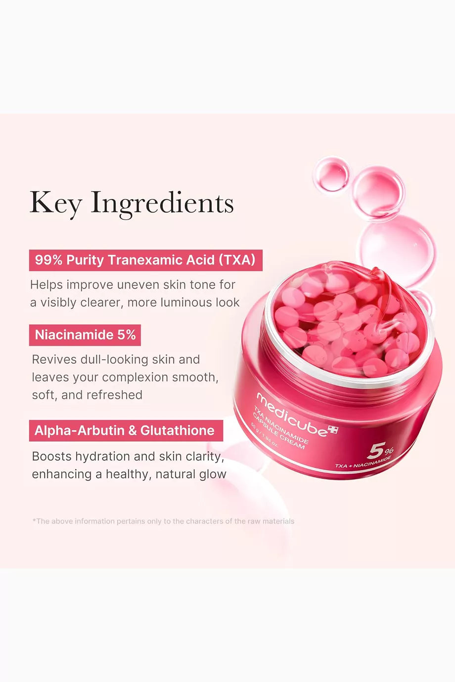 Medicube TXA Niacinamide Capsule Cream – 55 g