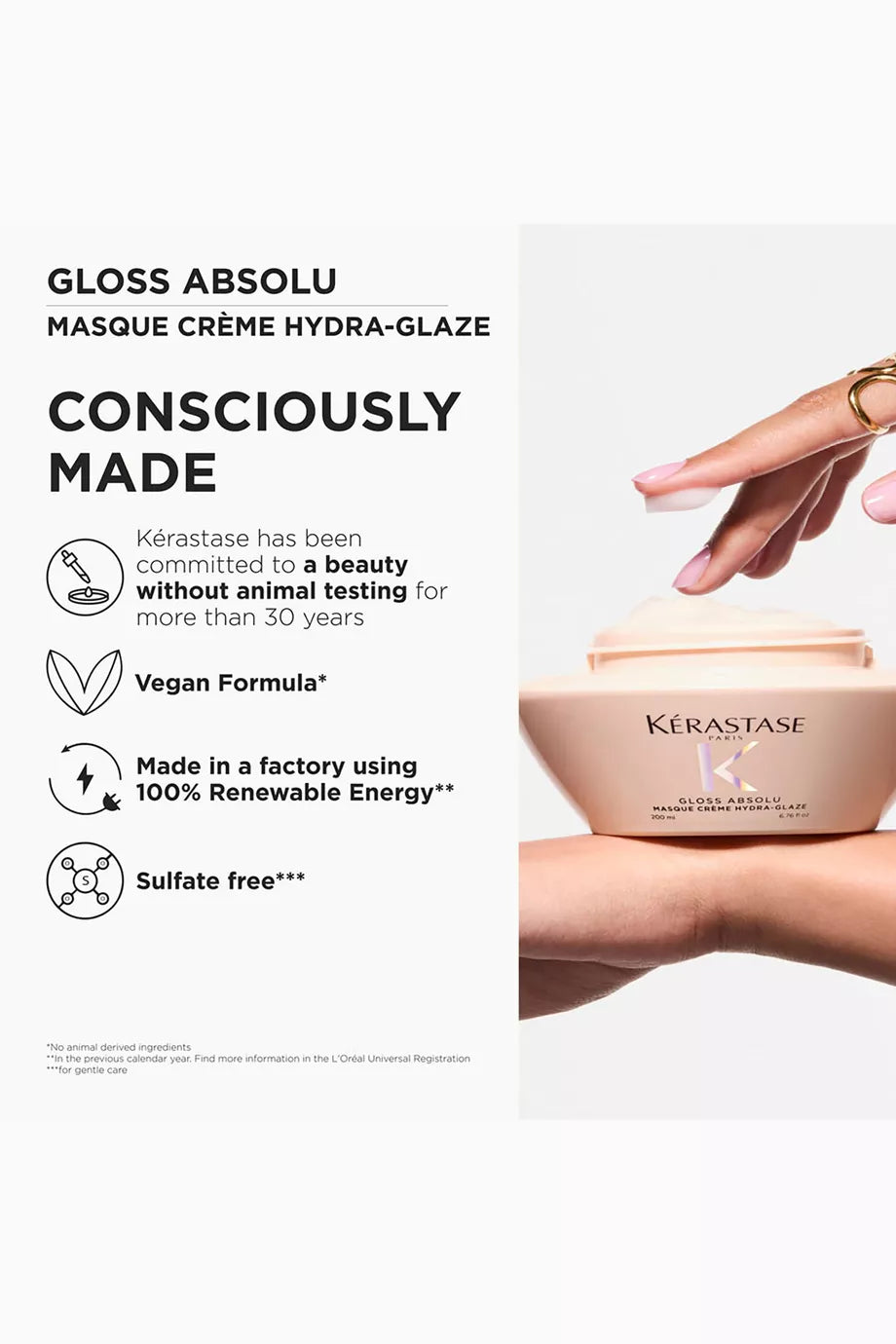 Kérastase Gloss Absolu Masque Crème Hydra-Glaze 200ml