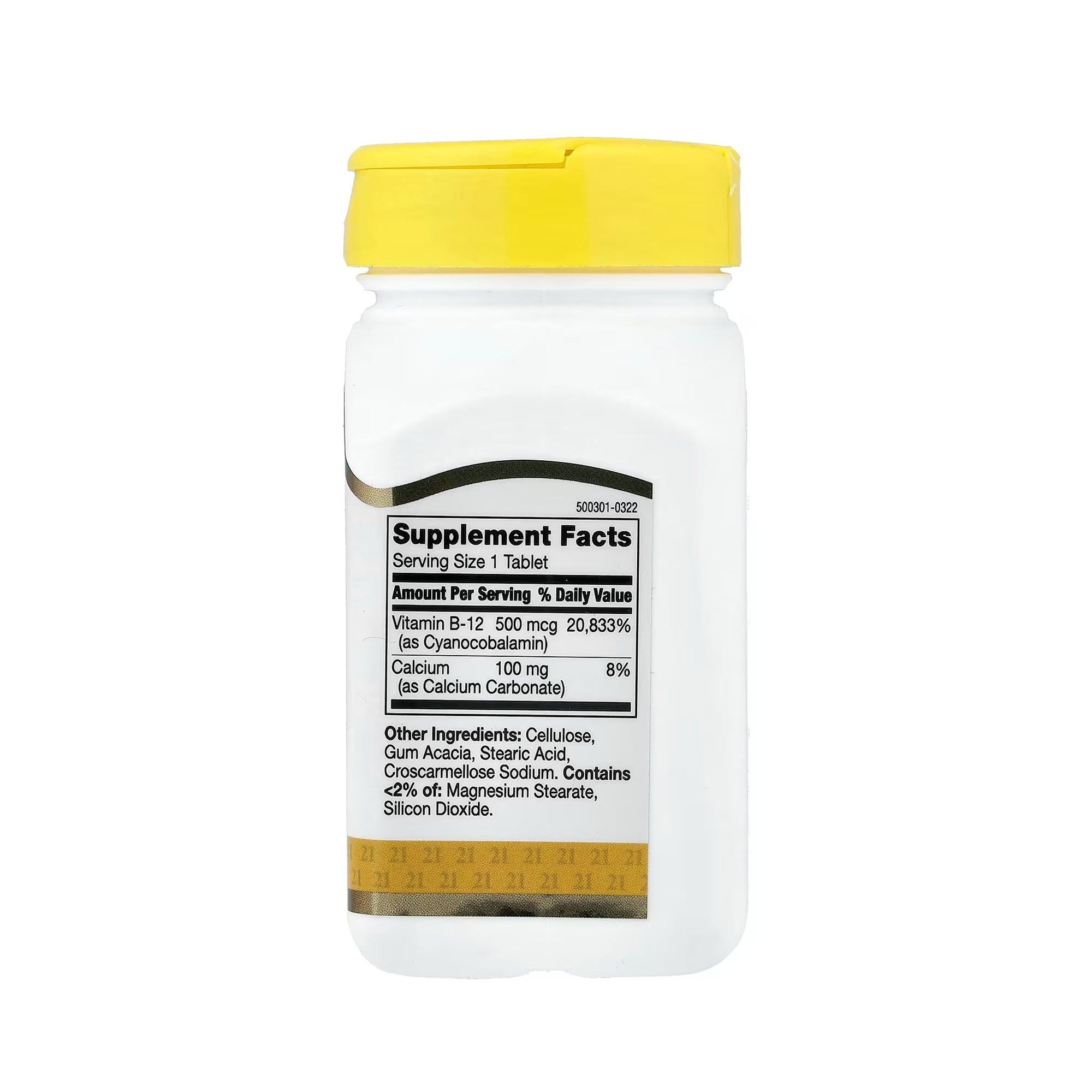 21st Century B-12 500 mcg -  110 Tablets