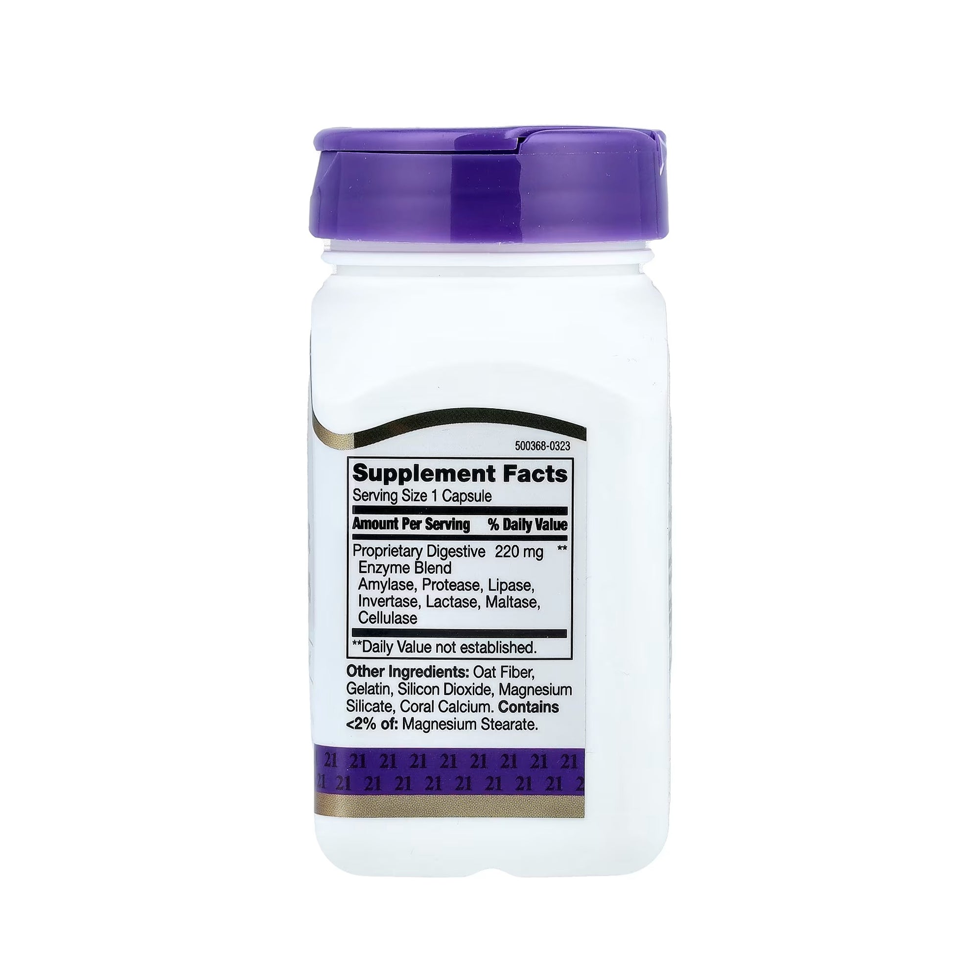 21st Century Digestive Enzymes - 60 Capsules