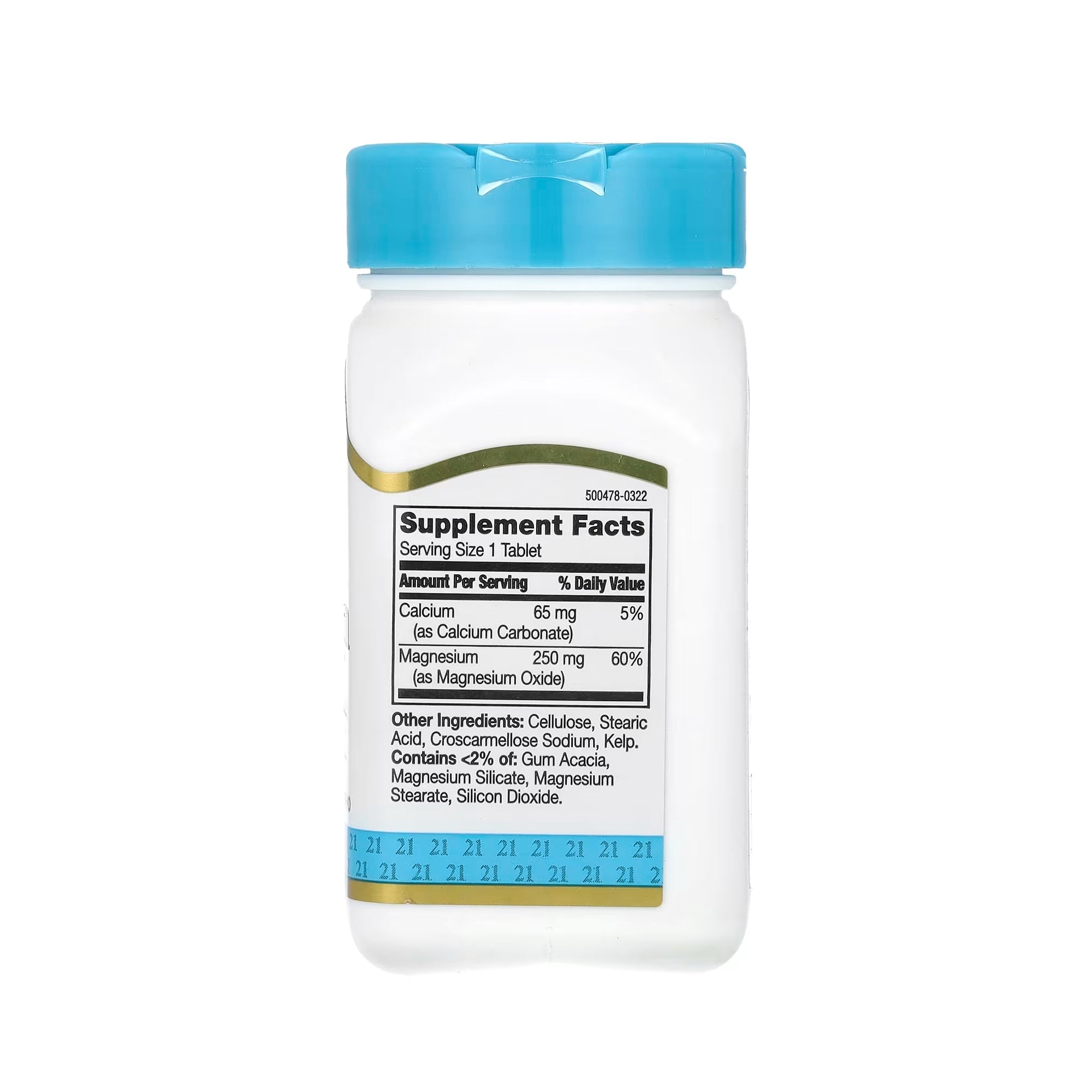 21st Century Magnesium 250 mg - 110 Tablets