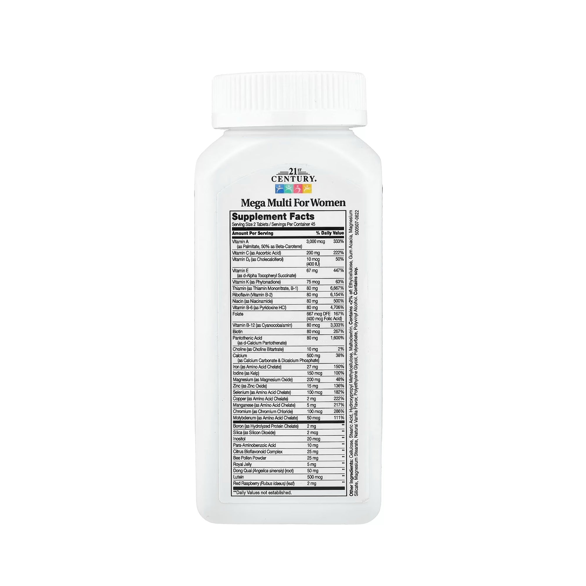 21st Century Mega Multi for Women - 90 Tablets